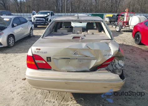 2002 Lexus Ls 430 z USA, uszkodzony, nr VIN JTHBN30F420054354